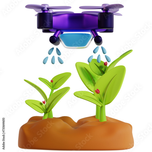Drone Irrigation System
