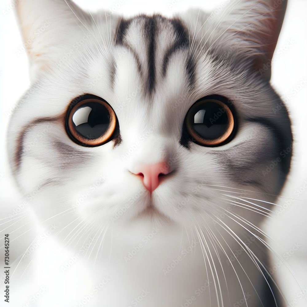 Animals staring at the front of the camera, a social phenomenon in which the population of pets is increasing, are now family members. Generative AI Animals staring at the front of the camera, a social phenomenon in which the population of pets is increasing, are now family members. Generative AI