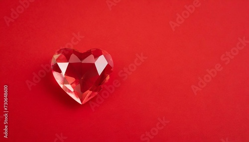 Wallpaper Mural ハートの宝石のフレーム　コピースペース　背景　イラスト　AI生成画像 Torontodigital.ca