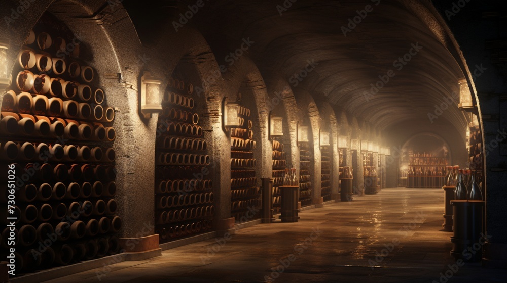 cellar in the town