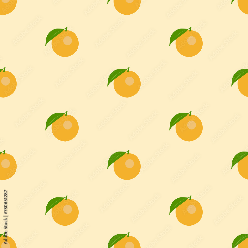 vector seamless background with fresh oranges vector seamless background with fresh oranges