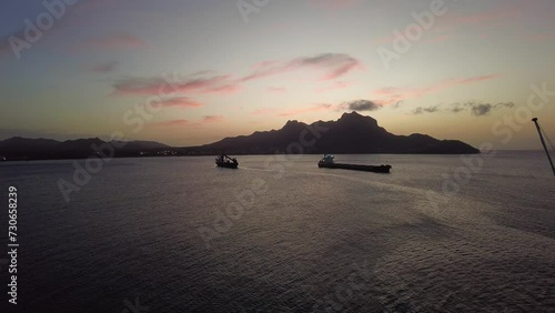Sonnenuntergang am Monte Cara - Sao Vicente