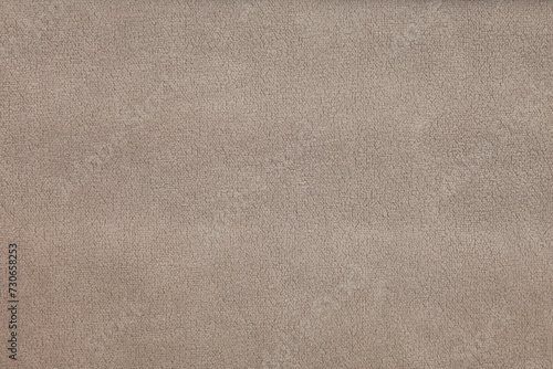 Photography Background image - texture of beige velor fabric