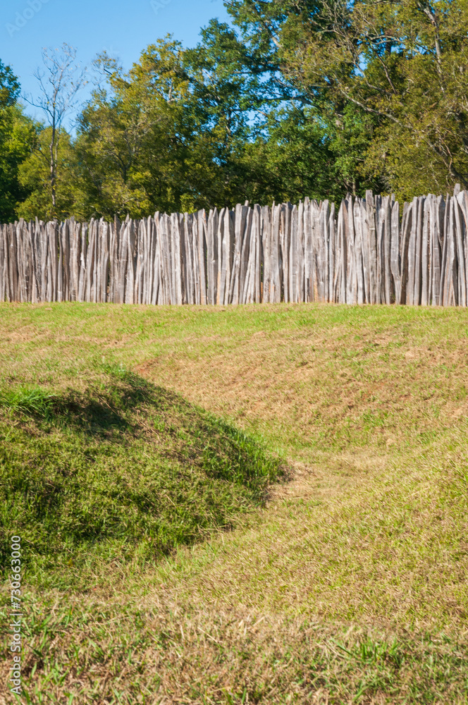 Ninety Six National Historic Site, Old Ninety Six and Star Fort in South Carolina