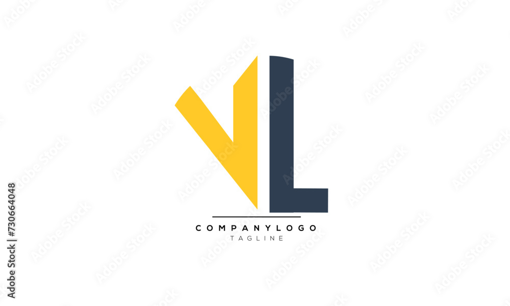 Alphabet letters Initials Monogram logo VL, VL INITIAL, VL letter Alphabet letters Initials Monogram logo VL, VL INITIAL, VL letter