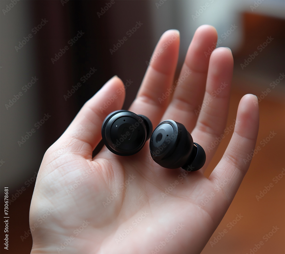 Holding the Future Earbuds Revolution Holding the Future Earbuds Revolution
