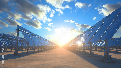solar cell farm