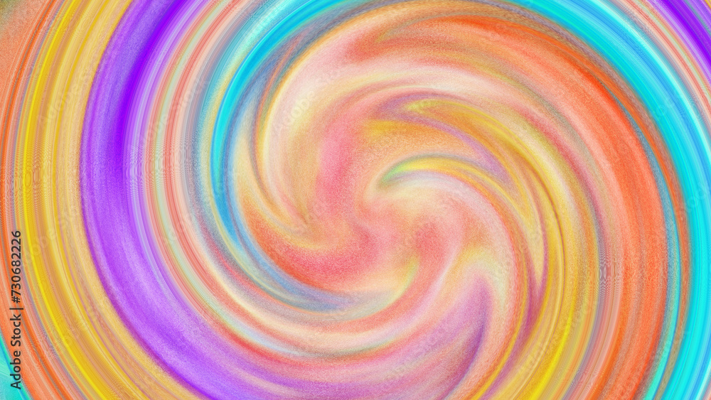 Abstract colorful swirl background with HD texture. Minimalist design, colorful abstract art creation.