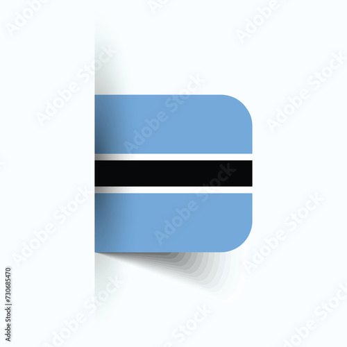 Free Download Botswana national flag, Botswana National Day, EPS10. Botswana flag vector icon - GFXLoad