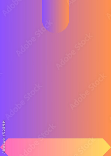 สีม่วง สีขาว ภาพประกอบ วิทยาศาสตร์ ปกรายงาน เอกสารขนาด A4 - 2