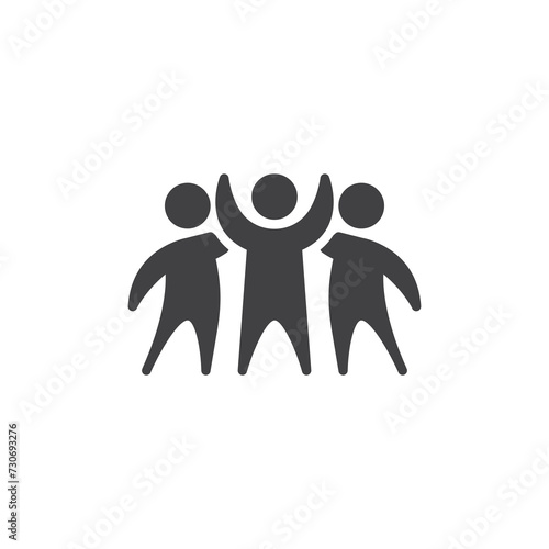 Leadership vector icon