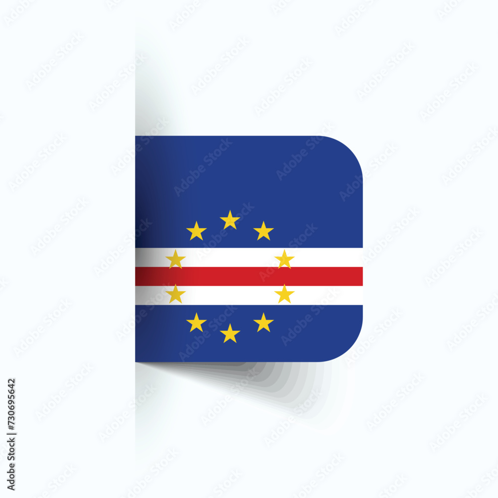 Cape Verde national flag, Cape Verde National Day, EPS10. Cape Verde flag vector icon Cape Verde national flag, Cape Verde National Day, EPS10. Cape Verde flag vector icon