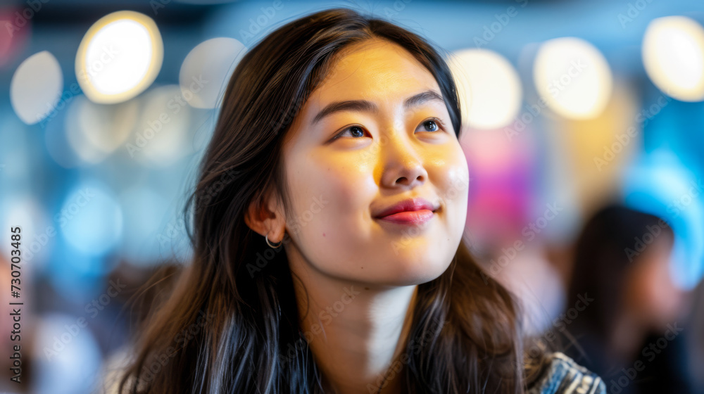 Young asian woman student portrait Young asian woman student portrait