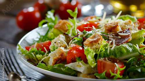 Salad commercial photography 