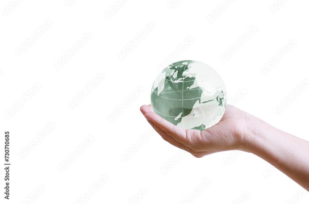 holding globe in his hand holding globe in his hand
