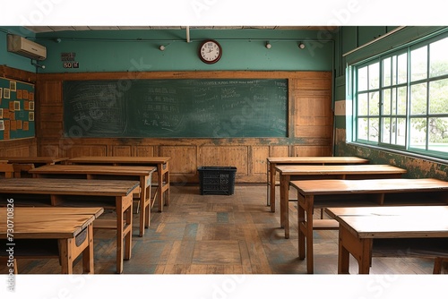 Chalkboard Classroom  A Time Capsule of Learning Generative AI
