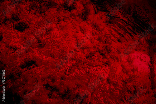 Red abstract ice texture background