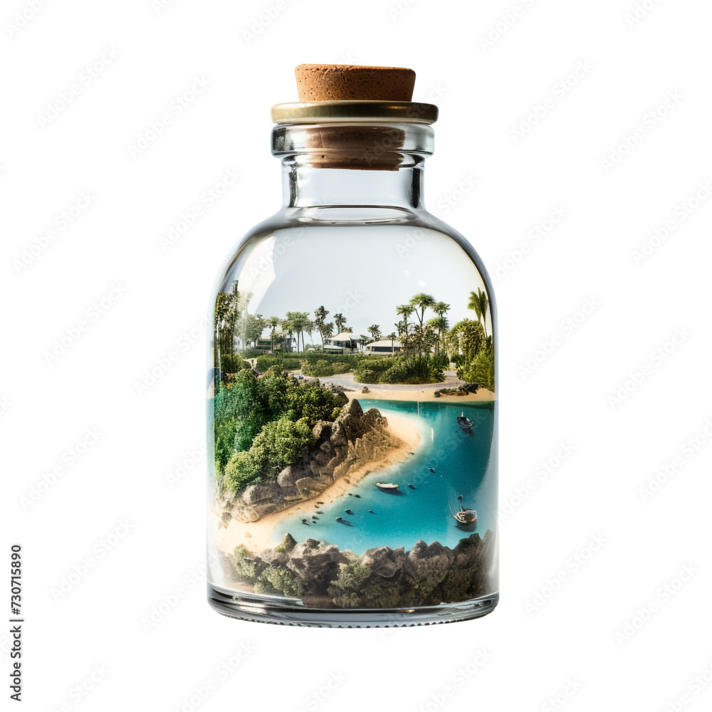Travel bottle isolated on transparent background Travel bottle isolated on transparent background