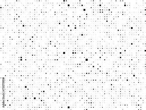 Subtle halftone grunge urban texture vector. Distressed overlay texture. Grunge background. Black isolated on white background.Vector