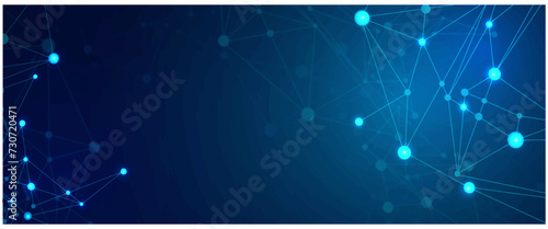 Abstract science background stock vector illustration.