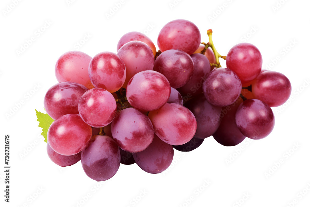 Fresh Grapes Cluster Isolated – High-Resolution PNG Image with Transparent Backgrou