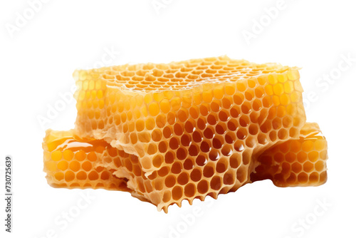 Seamless Honeycomb Pattern - Transparent Background PNG
