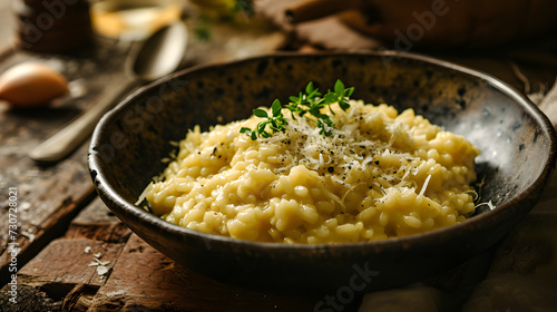 Professional photography of Risotto
