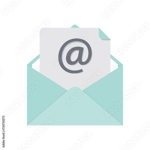 Email electronic mail vector illustration graphic icon symbol