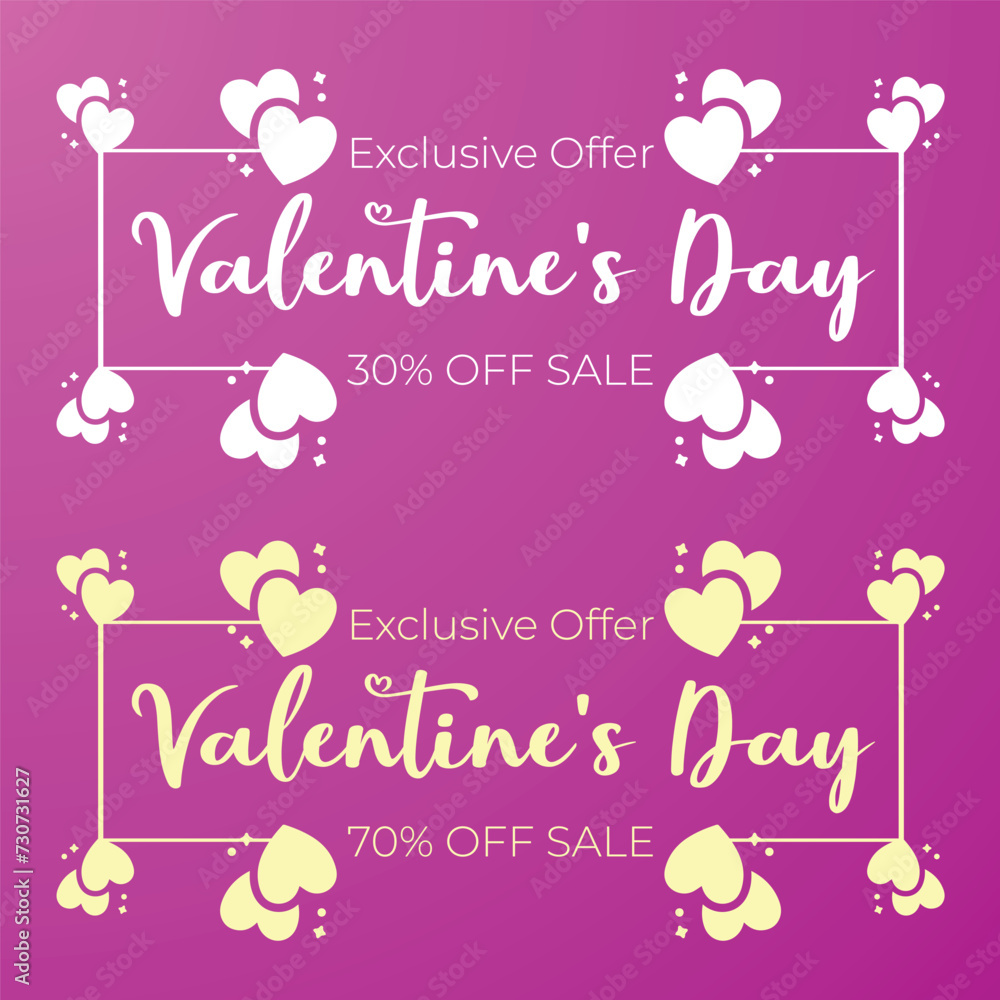 Happy Valentine Day Super Sale Discount