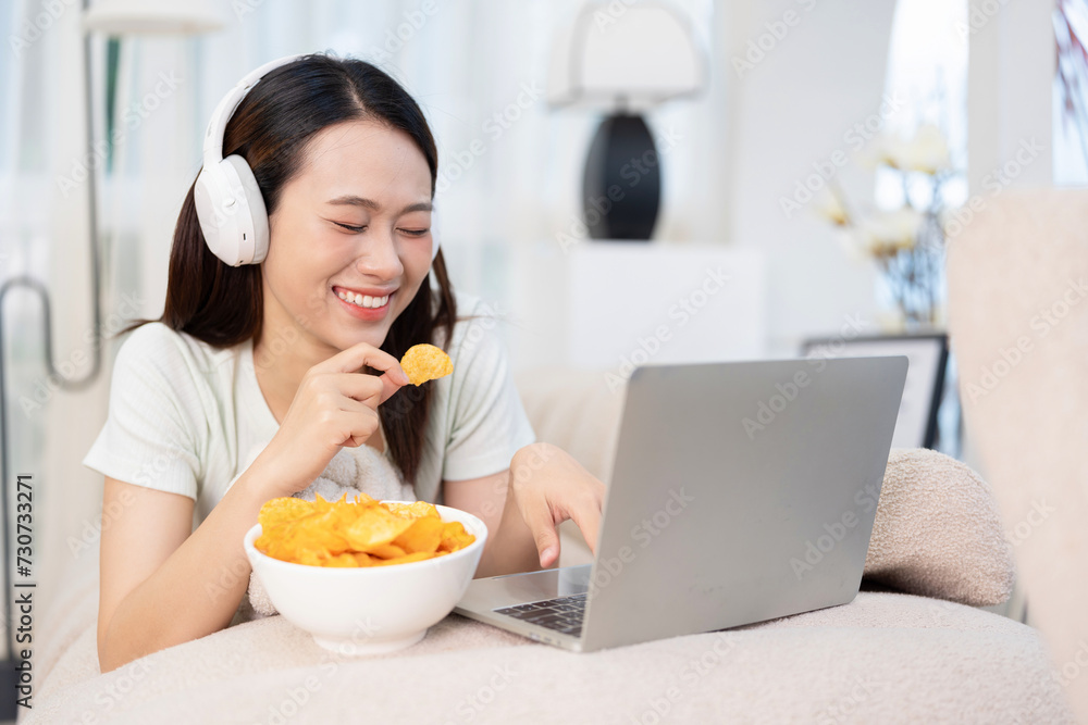 Young Asian girl at home Young Asian girl at home