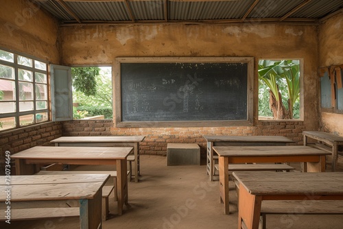 Chalkboard Classroom: A Monthly Meeting Place Generative AI © Bipul Kumar