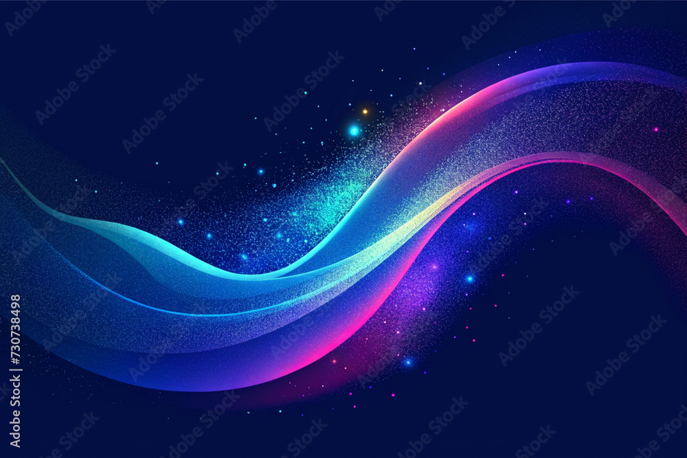 dark abstract background with glowing wave shiny dark abstract background with glowing wave shiny