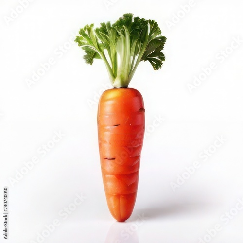 carrot on a plain white background