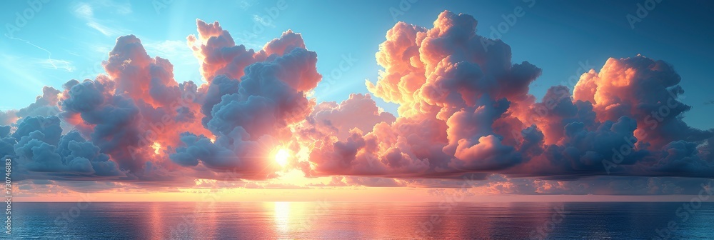 Afternoon Sky, Background Banner HD