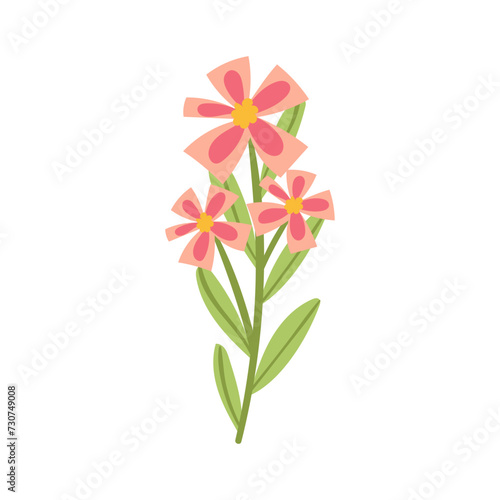 vector flower object illustration © Murzani