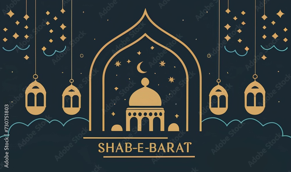 Night of Blessings: Shab-e-Barat Islamic Background