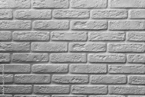 white brick wall texture for pattern background