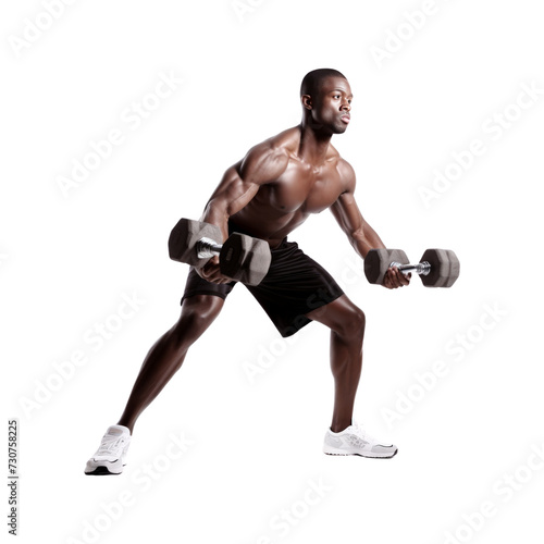 man exercising