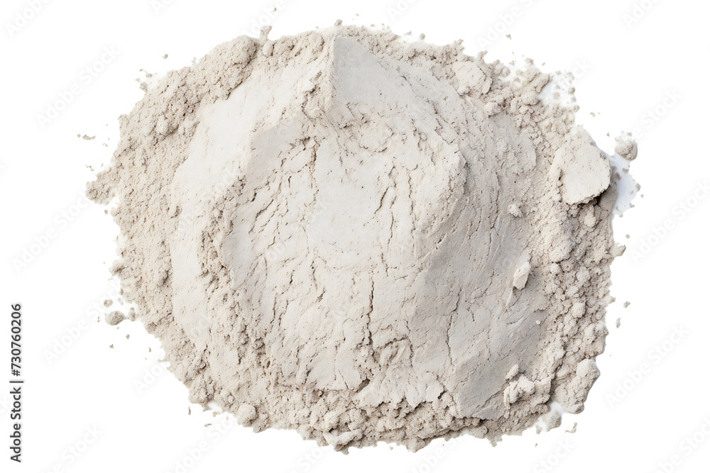 A cement on a white background Generative Ai A cement on a white background Generative Ai