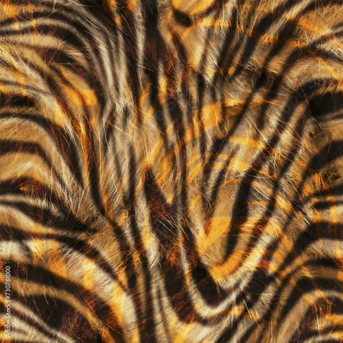 tiger skin background