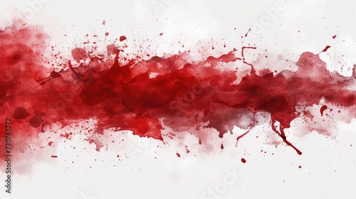 A blood splattered wallpaper design on a white background. Perfect for horror-themed projects or creating a spooky atmosphere