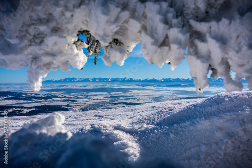Fototapeta Naklejka Na Ścianę i Meble -  Panorama of Tatra Mountains