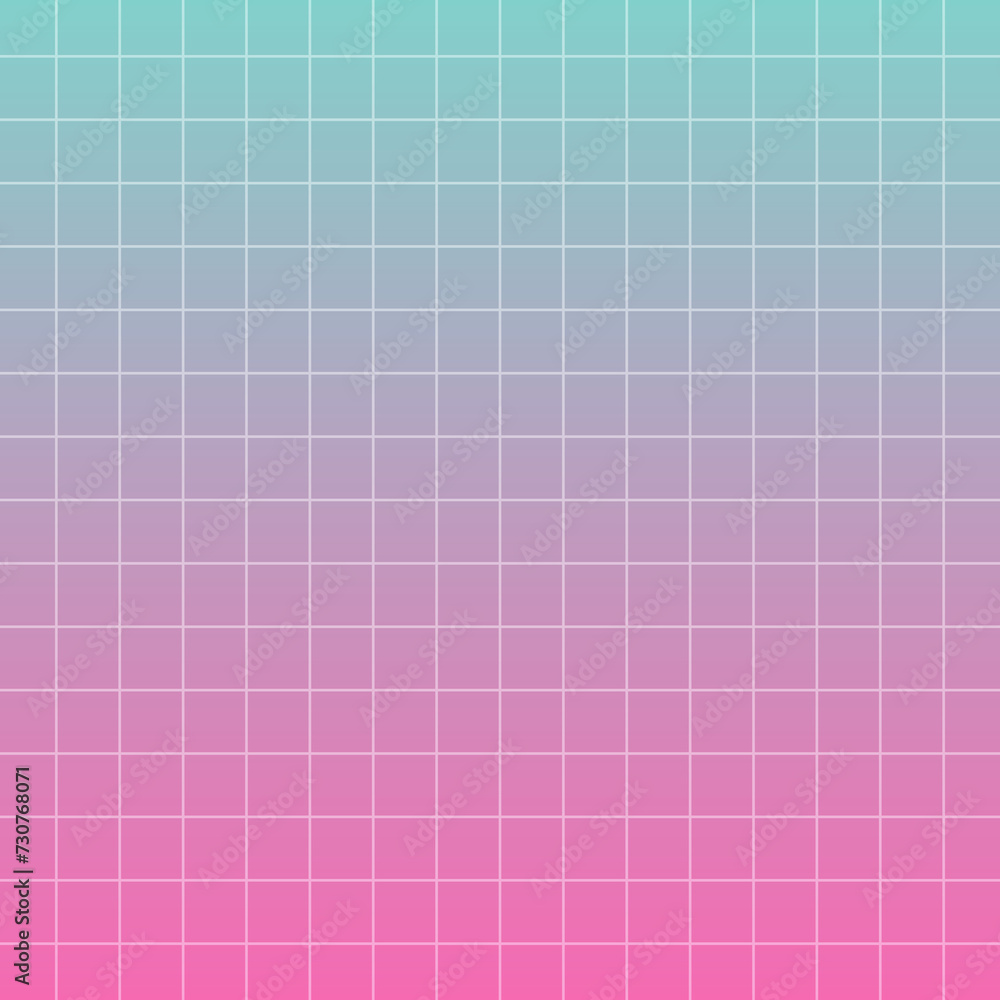 Colourful gradient grid background. Colourful gradient grid background.