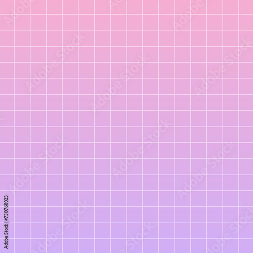 Colourful gradient grid background.