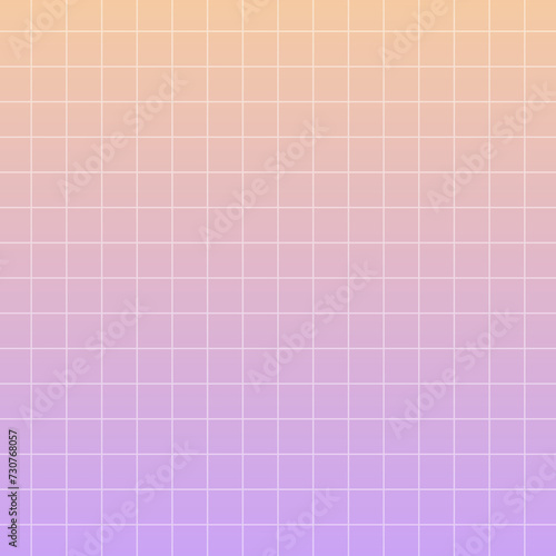Colourful gradient grid background.
