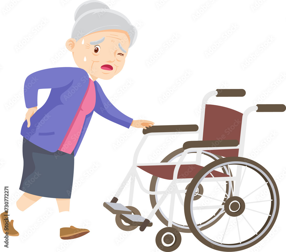 elderly woman on wheelchair elderly woman on wheelchair