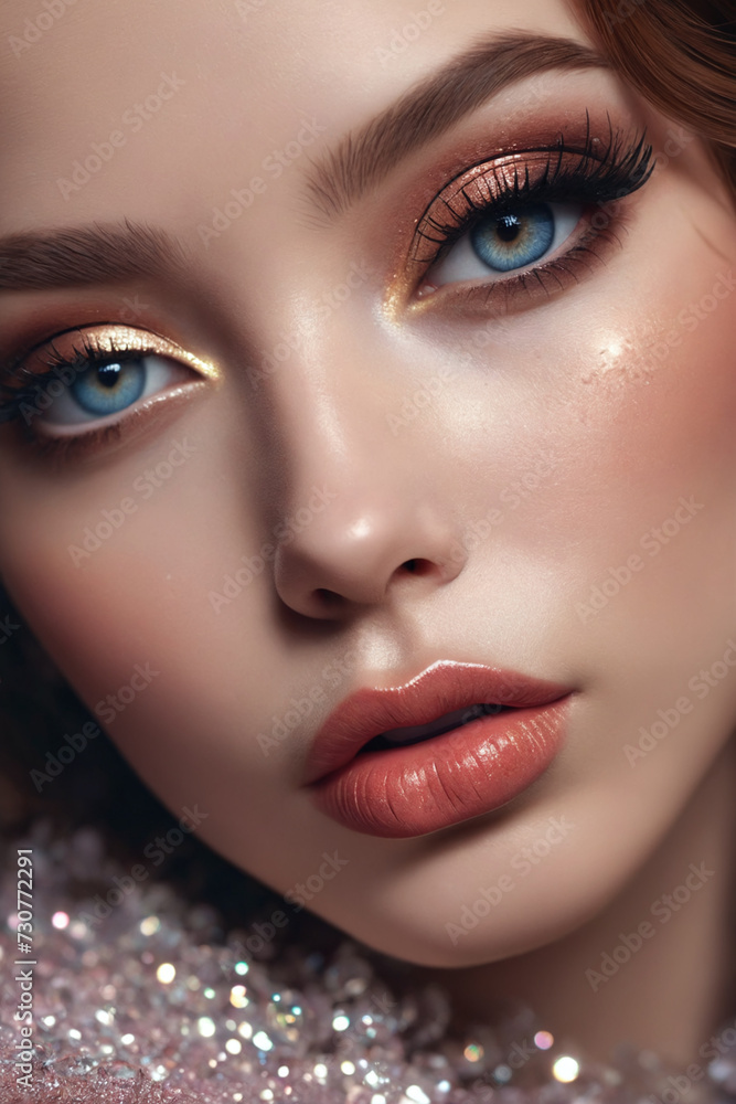 Extreme absurde fantasy girl, extreme closeup, fashion shoot Extreme absurde fantasy girl, extreme closeup, fashion shoot