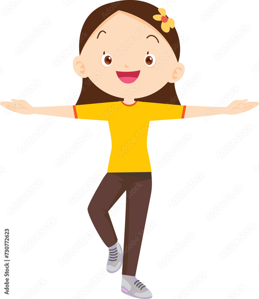 cute girl exercise actions to move the body healthy cute girl exercise actions to move the body healthy