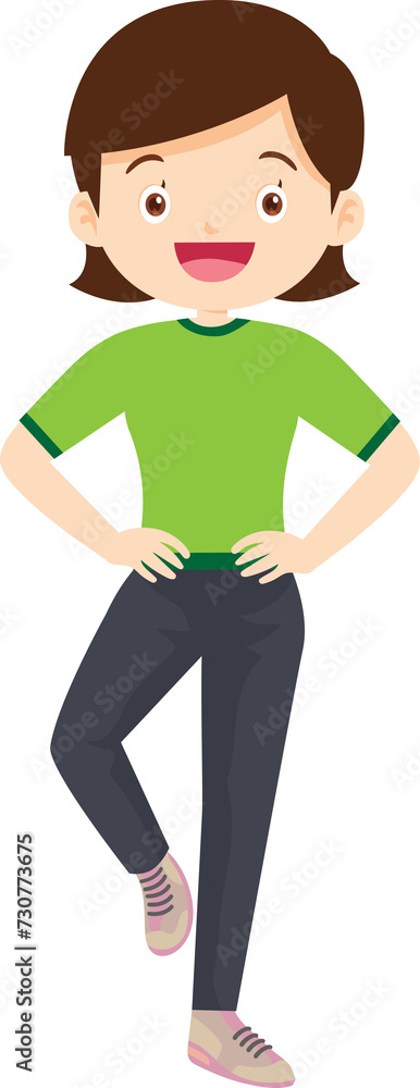 young woman exercise actions body healthy young woman exercise actions body healthy