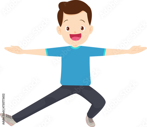 young man exercise actions body healthy